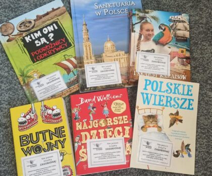 Nowości na półce bookcrossingowej📚