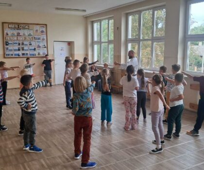 Zajęcia pokazowe z Karate w naszej szkole!