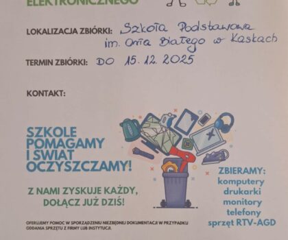 Wszystkie dzieci zbierają elektrośmieci!