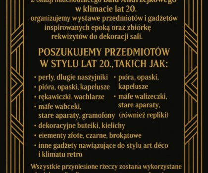 Zbiórka przedmiotów z lat 20 ☎️🦪