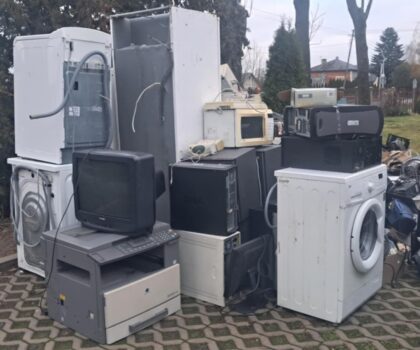 Akcja elektrośmieci w naszej szkole