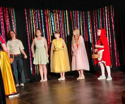 Uczniowie w Teresińskim Ośrodku Kultury