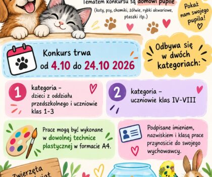 Uwaga! Konkurs plastyczny
